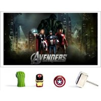 Super Captain America Shield Green Hand Usb Flash Pen Drives 128GB 64GB 32GB 8GB 4GB Pendriveu Disk Memory Usb Stick