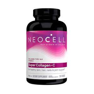 Viên uống đep da, đẹp tóc của Mỹ Super Collagen +C 250 viên Neocell USA