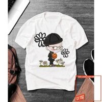 [SUPER] [ĐỘC] Áo thun ngắn tay GDragon chibi mẫu 2 - Áo thun unisex tay ngắn form rộng vải cotton thoáng mát - Full size