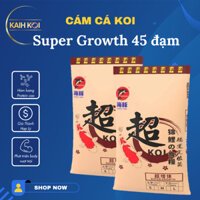 SUPER GROWTH PORPOISE – Thức ăn cao cấp giúp cá Koi phát triển vượt trội