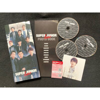super junior album hero đã khui seal, gồm photocard 2 cd và 1 dvd photocard Kyuhyun như hình