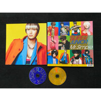super junior album Mr Simple ver LP đã khui seal, gồm cd DVD ảnh Leeteuk như hình.