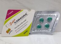 Super KAMAGRA 100(Sildenafil 100mg) H/4v điều trị rối loạn cương dương