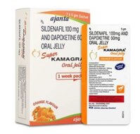 Super Kamagra Oral Jelly Rx 100mg + 60mg giá bao nhiêu? Công dụng, cách dùng và lưu ý