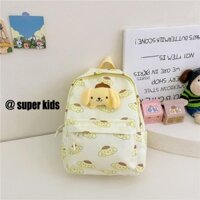 SUPER KIDS Học sinh dễ thương ba lô nylon giá trị cao mẫu giáo nam và nữ ba lô nhỏ hoạt hình túi đi học