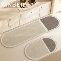 Super non-slip kitchen mat thấm mat diatomaceous earth mat bồn tắm mat non-slip carpet kitchen mat long strip carpet