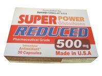 Super power glutathione reduced 500 mg - bổ gan tiêu độc