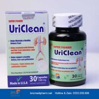 Super Power UriClean – Hỗ trợ làm tan sỏi thận, gan, mật