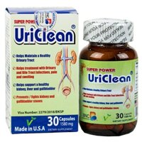 Super power UriClean ( Lọ 30 viên ) – lọ