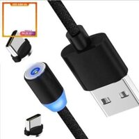 Super Sale Cáp Sạc Điện Thoại | Cáp Nam Châm 3 Đầu | Sạc được 99% các loại smart phone | 29005