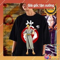 [SUPER] [SALE] [SALE GIÁ GỐC] 🔥HOT🔥 Áo thun tay lỡ Sanji One Piece in hình đẹp giá rẻ