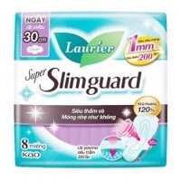 Super Slimguard Laurier 30cm 8 miếng (có cánh)