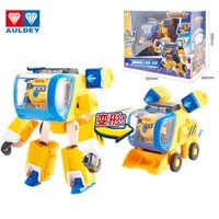 Super wings Robot biến hình kết hợp siêu xe cứu hộ Donnie Xây dựng nâng cấp mô hình cỡ lớn đội bay siêu đẳng