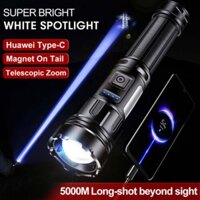 Super XHP120 Led flashlight rechargeabl waterproof original flashlight rechargeable Flashlight LED Torch light Zoomable Flashlight super bright Tactical Flashlight camping