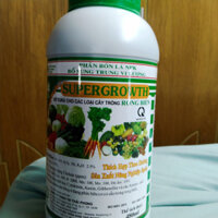 Supergrowth Rong biển 480ml Phân bón sinh trưởng cho cây tăng khả năng ra lá, hoa, đậu quả Super growth