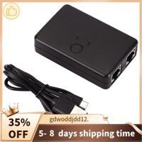 Superior Mini 2 Cổng Rj45 Lan Hub Network Switch Box Máy Tính Ethernet Internet Adapter Rj45 Splitter Switch