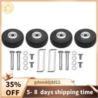 Superior OD 50mm 4 Bộ Vali Hành Lý Bánh Xe Thay Thế Trục Công Cụ Sửa Chữa Cao Cấp