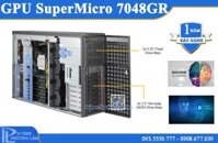 SuperMicro GPU 7048GR-TR / Dual Xeon E5-2696V4 (44 Core / 88 Luồng) / Ram 128GB / 2 GPU Tesla V100 16Gb