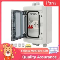 Superparis Circuit Breaker MCB Isolation Switch Protection  Distribution Box DC 500V Disconnect