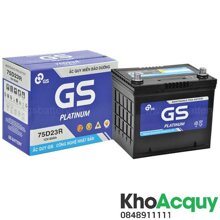 Ắc quy Atlas MF75D23R 65Ah