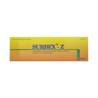 Surbex-Z điều trị chứng thiếu các vitamin nhóm B, vitamin C và kẽm  – CÔNG TY CỔ PHẦN NHÀ THUỐC NHÂN DÂN – PHƯỢNG HOÀNG