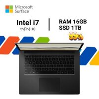 Surface Laptop 3 I7 16GB 1TB cũ, chính hãng
