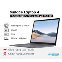 Surface Laptop 4 Amd Ryzen 5 Ram 8GB Ổ Cứng 128/256GB SSD Màn 13.5inch Mới Nguyên Seal Chính Hãng Microsoft USA