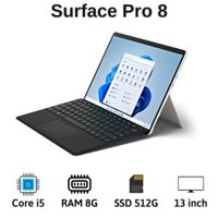 Surface Pro 8 Core i5 RAM 8GB SSD 256GB Nguyên Seal