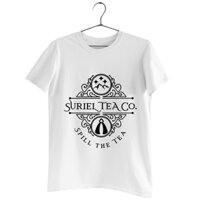 Suriel Áo Thun Màu Trà Đạo / Sơ Mi librarian Quà Tặng Cho Người Yêu Thích bookish tee