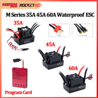 Surpass HOBBY M Series Không Chổi Than ESC 35A 45A 60A Chống Thấm Nước 2-3S Có Thẻ Chương Trình Cho 1 / 10 1 / 14 RC On / Off-road Buggy Monster Car 3650 F540 Động Cơ RC Phụ Kiện Xe Hơi