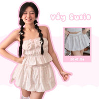 Susie skirt - chân váy bí cạp thấp - ICHI.SG