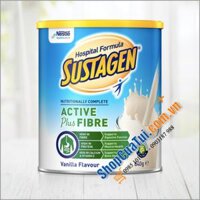 Sustagen Hospital Active + Fibre 840g Vanilla - SỮA DINH DƯỠNG SUSTAGEN BỔ SUNG CHẤT XƠ VỊ VANI (công thức bệnh viện)