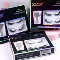 Sutongxue 2 Cặp Lông Mi Giả, Lông Mi Chồn 3D Handmade Có Thể Tái Sử Dụng, Di Động Không Keo Dày Tự Nhiên Với Bộ Lông Mi Nhíp Nữ