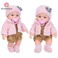 Sutongxue Búp Bê Sơ Sinh Cho Bé Gái 30cm Tập Đi Thực Tế Sống Động Như Thật Trẻ Em Mô Phỏng Búp Bê Bé