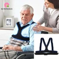 Sutongxue Dây đeo thắt lưng xe lăn, Dây thắt lưng Hỗ trợ phụ kiện xe lăn Dây đai ghế xe lăn, Dây đeo cố định vai Người cao tuổi Nẹp hỗ trợ áo Vest cố định dây nịt an toàn
