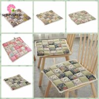 Sutongxue Đệm Ghế Phong Cách Hoa, Tấm Lót Ghế Cotton Màu Hồng Vuông, Thảm Mông Thư Giãn Đệm Ghế Dày Hơn Nhà