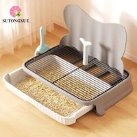 Sutongxue Nhà vệ sinh cho chó, Miếng đệm đi tiểu cho chó di động có thể tái sử dụng, Tấm lót chó con bằng nhựa có thể tháo rời Tấm lót tập luyện có thể giặt được Phòng khách