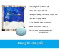 [SƯU TẬP MÃ GIẢM GIÁ 10K CHO SẢN PHẨM] Viên sủi nước rửa kính xe hơi chuyên dụng- 1 viên pha được 4L nước- THE S SHOP [bonus]