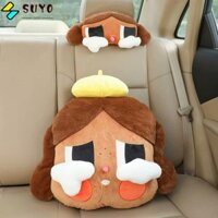 Suyo Ném Gối, Miếng Lót Lưng Tựa Đầu Ô Tô Crydoll Mềm, Nóng Cổ Tử Cung Hỗ Trợ Lưng Hoạt Hình Đệm Lưng Quà Tặng