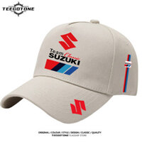 Suzuki Mũ xe máy Đua xe Bé trai Bé gái Hip Hop Mũ Snapback thông thường 0224