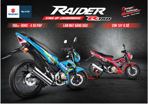 Xe máy Suzuki Raider 150 Côn Tay