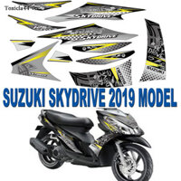 Suzuki Skydrive Vinyl Đầy Đủ Xe Dán Đề Can Xe Máy