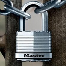 Khóa móc Master M5XDLF (Bạc)