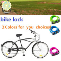 [Sw] 1 Gói Khóa Xe Đạp, Cáp Khóa Xe Đạp 4 Chân, Chống Trộm Hạng Nặng, An Ninh Cao 5 Chữ Số Kết Hợp Cuộn Dây Xe Đạp Leo Núi Kết Hợp, Khóa Cáp Kết Hợp SGVN