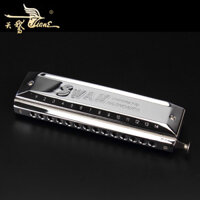 Swan Harmonica Chromatic Harmonica 14 Lỗ 56Tone Lỗ Thổi Tròn Người Mới Bắt Đầu Người Lớn Hiệu Suất Chuyên Nghiệp Harmonica
