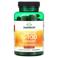 Swanson Balance B-100 Complex High Potency 100 Capsules