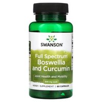 Swanson Full Spectrum Boswellia and Curcumin 300 mg 60 Capsules