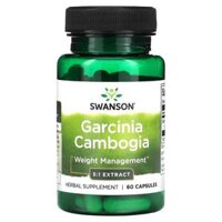 Swanson Garcinia Cambogia 5:1 Extract 60 Capsules