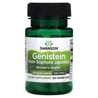 Swanson Genistein from Sophora Japonica Soy Free 125 mg 60 Veggie Capsules