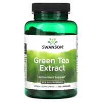 Swanson Green Tea Extract 120 Capsules